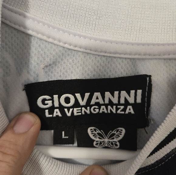 Giovanni La Venganza Jersey Mens Size Large designer  bright design 5 Champ De M - Picture 3 of 6